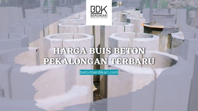 Harga Buis Beton Pekalongan Terbaru