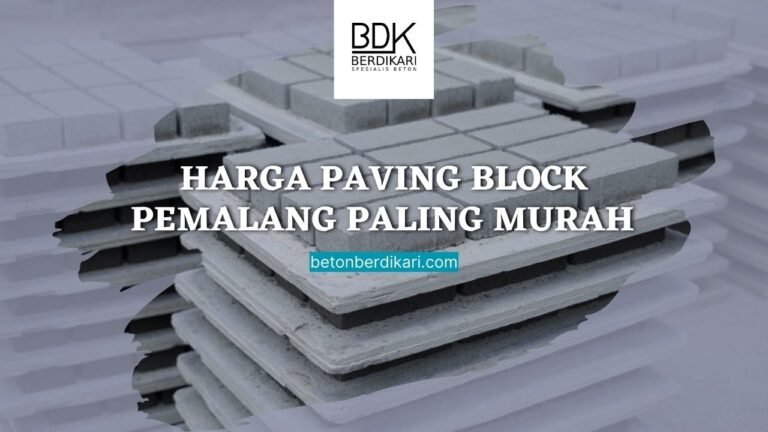 Harga Paving Block Pemalang Paling Murah